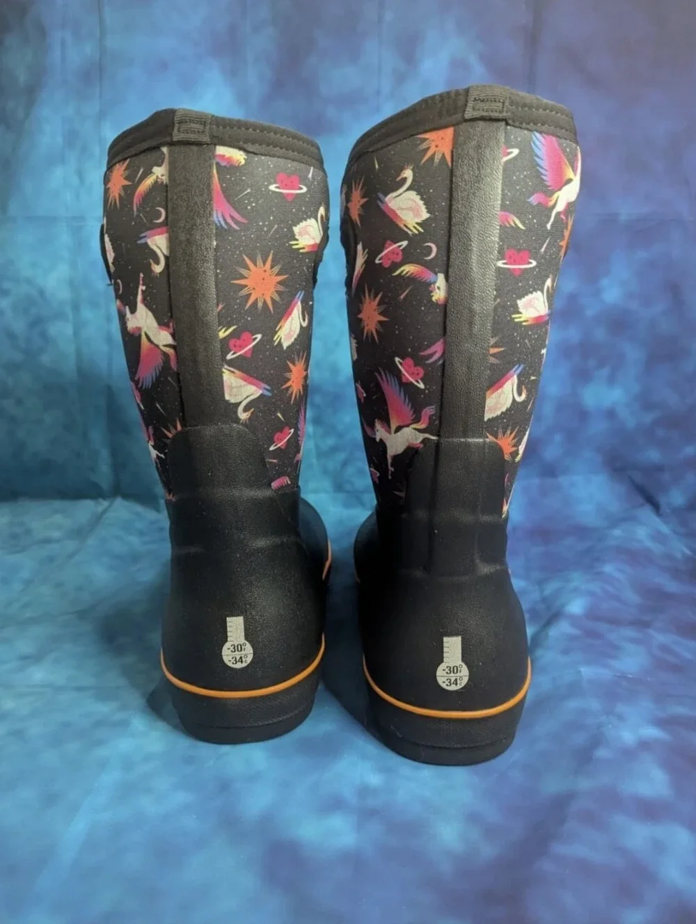 BOGS Classic II Winter Boot Space Pegasus NWT Kids 7 M